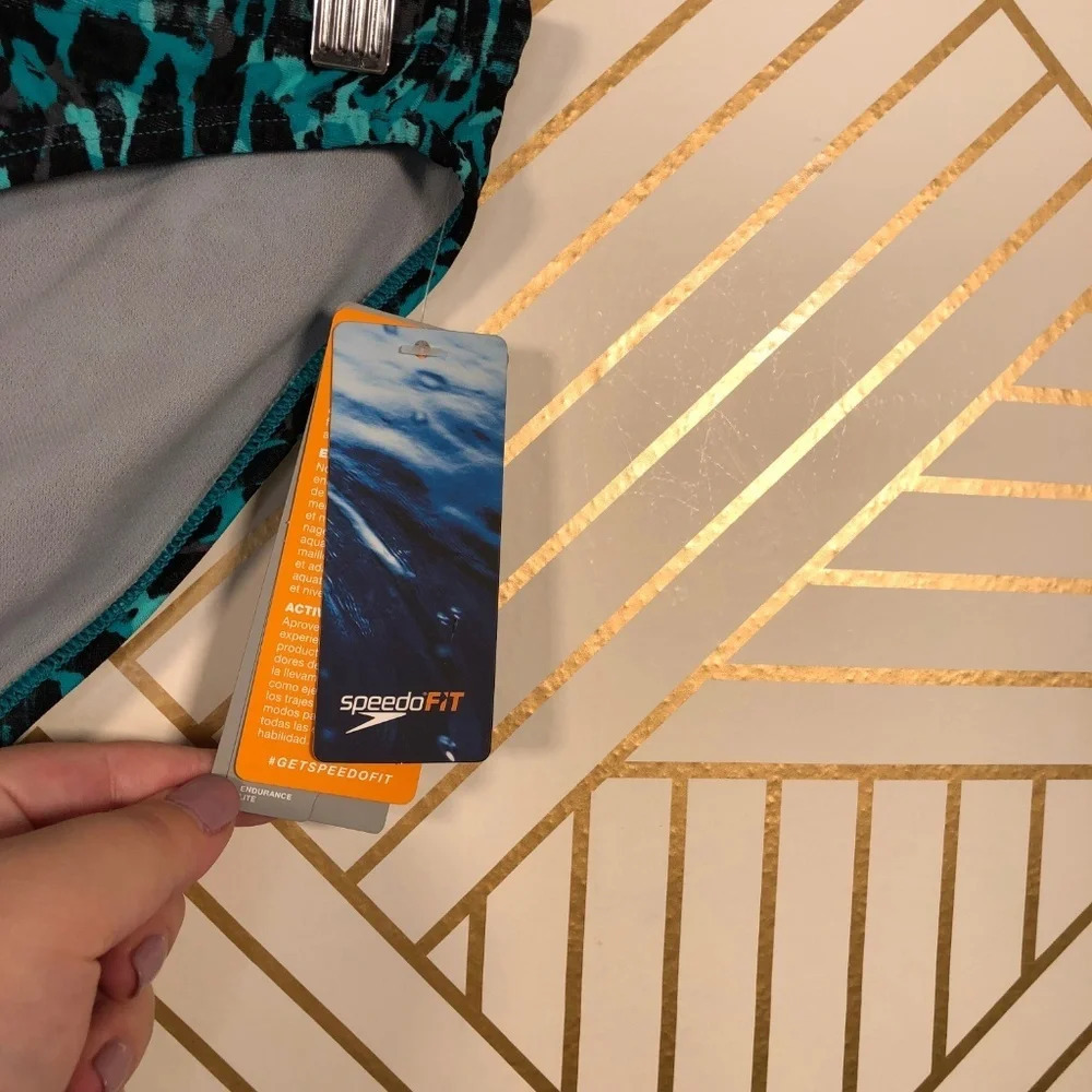 Speedo Endurance Lite Print Bikini‎ Bottom Mystic - Picture 3 of 8